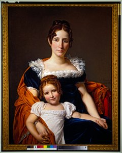 Vicomtesse Vilain XIIII en haar Dochter