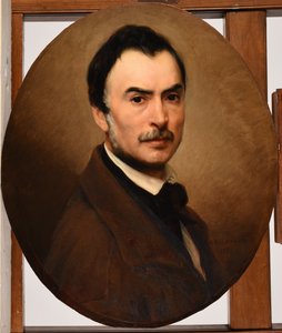 Zelfportret door Jacques Raymond Brascassat