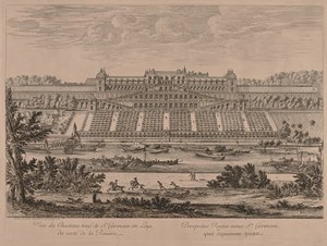 Kasteel van St. Germain en Laye vanaf de rivier