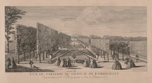 Bloementuin van Chateau Rambouillet