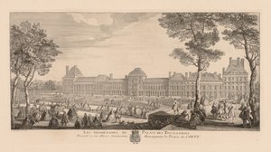 Promenades van het Palais des Tuileries door Jacques Rigaud