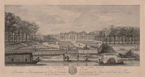 Het kasteel van Saint Ouen door Jacques Rigaud