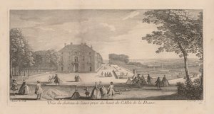Uitzicht op het Kasteel van Seaux vanaf Diana
