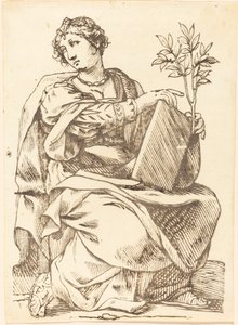 Sibylla Agrippa door Jacques Stella