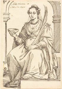 Sibylla Tiburtina door Jacques Stella