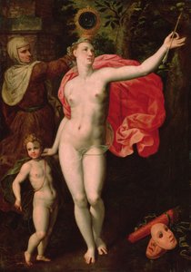 Venus en Cupido, Allegorie van de Waarheid