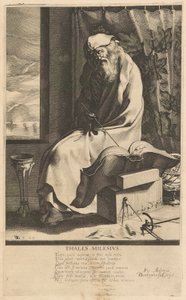 Thales Milesius, #1 uit de serie De zeven wijzen van Griekenland door Jacques de Gheyn III