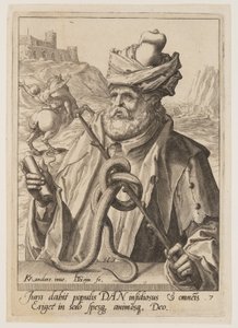 Dan, uit De twaalf zonen van Jacob door Jacques de Gheyn II