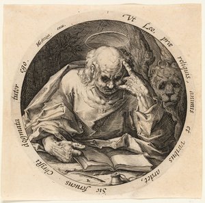 Marcus, plaat twee uit De vier evangelisten