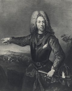 Prins Eugenius van Savoye door Jacques or Jakobus van (after) Schuppen