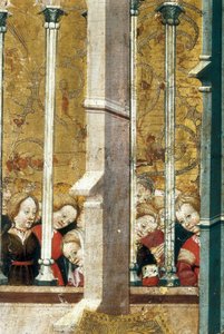 Altaarstuk van de Annunciatie, detail