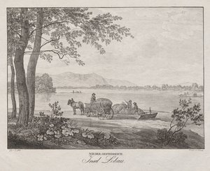 Neder-Oostenrijk, Eiland Lobau door Jakob Alt