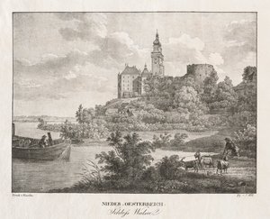 Neder-Oostenrijk, Kasteel Walseel door Jakob Alt