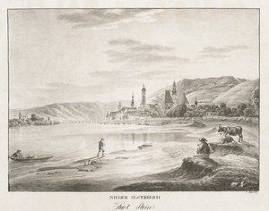 Neder-Oostenrijk, Stad Stein door Jakob Alt
