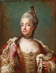 Louisa Ulrika van Pruisen 1720-1782 door Jakob Björk