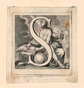 Versierde Hoofdletter S
