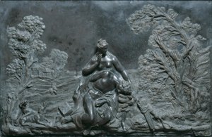 Venus rouwt om de dode Adonis door Jakob Gabriel Mollinarolo