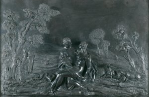 Venus en Adonis door Jakob Gabriel Mollinarolo
