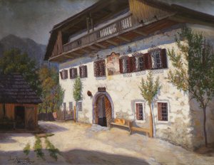 De herberg Pettar in St. Agatha door Jakob Koganowsky
