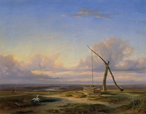 Puszta in Hongarije door Jakob Waltmann