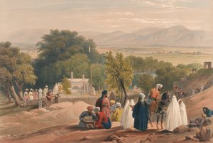 Het graf van keizer Baber, c.1840
