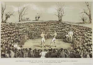Het grote gevecht tussen Tom Sayers en J.C. Heenen in Farnborough