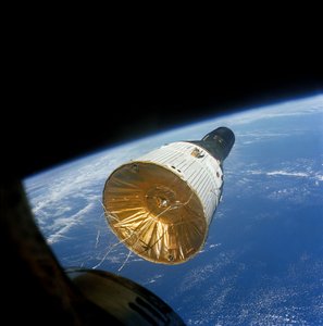 Gemini VI in een baan 257 km boven de aarde, 15 december 1965