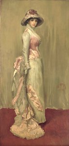Harmonie in roze en grijs: Lady Meux