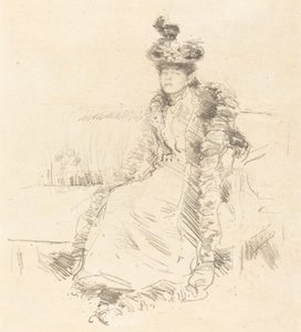 Een Dame Zittend, 1893