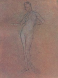 Een naaktstudie door James Abbott McNeill Whistler
