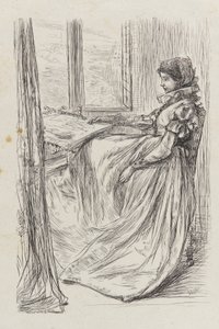 Een illustratie bij De ochtend voor het bloedbad van St. Bartholomeus, 1862