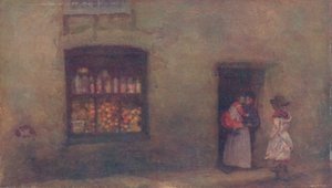 Een oranje noot: Snoepwinkel, 1884, 1904
