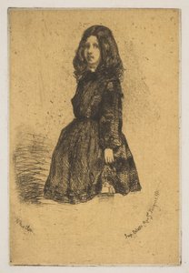 Annie, 1858 door James Abbott McNeill Whistler