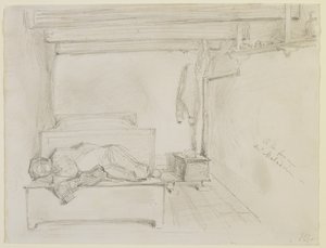 Op de boerderij van Maladrie, 1858
