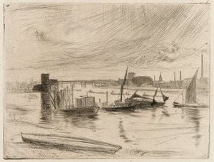 Battersea Dageraad Cadogan Pier, 1861