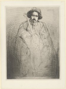 Becquet, uit de serie „Zestien etsen“ door James Abbott McNeill Whistler