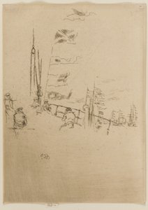 Bunting, 1887 door James Abbott McNeill Whistler