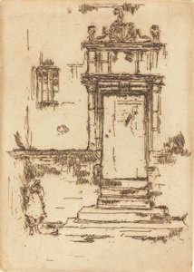 Kapeldeur, Montresor door James Abbott McNeill Whistler
