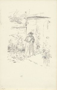 Vertrouwelijkheden in de tuin door James Abbott McNeill Whistler
