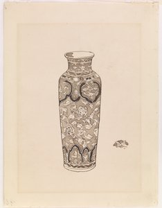 Cilindrische pot door James Abbott McNeill Whistler