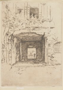 Deur en Wijnstok, 1879-1880 door James Abbott McNeill Whistler