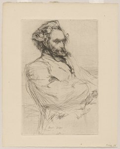 Drouet door James Abbott McNeill Whistler