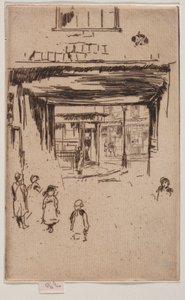 Drury Lane door James Abbott McNeill Whistler