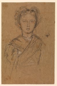 Elinor Leyland, ca. 1873 door James Abbott McNeill Whistler