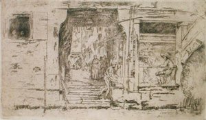 Viswinkel, Venetië door James Abbott McNeill Whistler