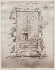 Tuin, 1886 door James Abbott McNeill Whistler