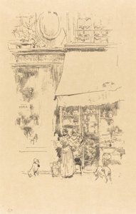La Fruitière de la rue de Grenelle, 1894 door James Abbott McNeill Whistler