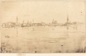 La Salute: Dageraad, 1879-1880 door James Abbott McNeill Whistler