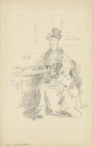 La Jolie New-Yorkaise door James Abbott McNeill Whistler