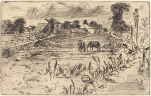 Landschap met het Paard